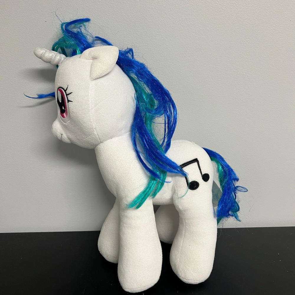 Build-A-Bear My Little Pony DJ Pon-3 Vinyl Scratch Unicorn Plush 16 inch 2015